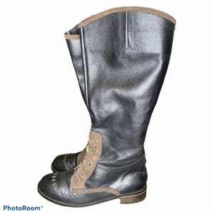 Anthropologie schuler & sons Whipstitched boots